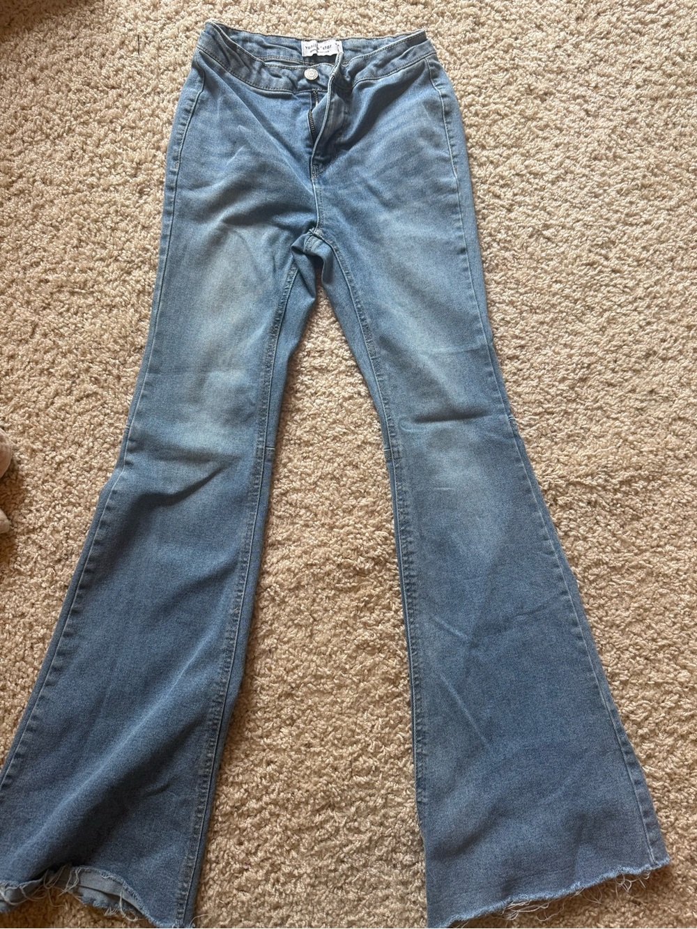 Women’s Light Blue Flared Jeans